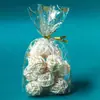 Bolsa Pequena de Bolo Fofa Bolsa de Presente de Aniversário Infantil Saco de Embalagem Transparente para Presente de Doces Biscoitos Lanches