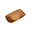 Caja de papel kraft desechable personalizada tipo barco para snacks comerciales, tiras fritas, barbacoa, bandeja abierta, caja de empaque de barco para pollo frito