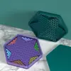 Moldes de Resina DIY de Cristal de Amapola, Tablero de Damas, Caja de Ajedrez, Piezas de Ajedrez, Moldes de Silicona Educativos, Productos de Fuente Directa