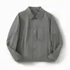 Chaqueta de Negocios con Solapa Ejecutiva para Hombre 26 Nuevo Estilo Top Corto Casual de Moda para Hombre