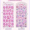 Auténticos Pegatinas de Fieltro de Dibujos Animados Kuromi My Melody Kitty Cat Cinnamoroll Pegatinas de Decoración para Diario Materiales para Manualidades