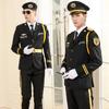 Nuevo Uniforme de Seguridad Traje de Primavera y Otoño Imagen de Propiedad de Seguridad Traje de Conserje Conserje Ropa de Trabajo para Hombre Uniforme de Trabajo