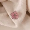 Flor Linda Mini tamaño Clip Vidrio Pétalo Princesa Adorno para la Cabeza Pasador Mujer Pasador Roto Flequillo Previo Clip