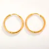 Aretes, Aretes de Acero de Titanio, Espirales Gruesos y Delgados, Aretes de Acero Inoxidable Circulares Electrodepositados al Vacío, Venta al por Mayor por Fabricante