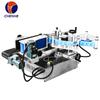 Etiquetadora automática para botellas redondas horizontales pequeñas, etiquetadora para botellas desinfectantes, etiquetadora autoadhesiva para botellas de vidrio.