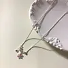Collar de Perlas Lágrimas de Sirena para Mujer, Cadena Clavicular Ajustable, Gargantilla de Lujo de Alta Gama para Suéter