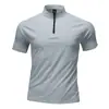 Camiseta Deportiva Casual de Manga Corta de Verano 2026 para Hombre, Transpirable de Secado Rápido para Correr y Fitness