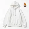 Sudadera con capucha gruesa de alta calidad de forro polar 420g con hombros ligeramente caídos, sudadera con capucha lisa de forro polar zorro plateado, sudadera con capucha lisa blanca
