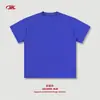 Camiseta Masculina Básica Estilo Americano Bk Cooling Cor Sólida 235g Algodão Puro Manga Curta, Casual Solta Tendência Marca Masculina Manga Curta.