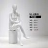 Maniquí de tienda de ropa, accesorios, soporte para escaparate femenino, soporte de maniquí estilo coreano, maniquí de medio cuerpo, modelo de ropa interior de cuerpo entero para mujer
