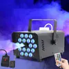 Hemo Modelo Novo Máquina de Fumaça de 18 Peças Máquina de Fumaça de Halloween Máquina de Fumaça para Palco Disco 500W