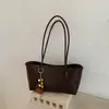 Bolso de Hombro para Mujer Estilo Coreano Chic Retro de Nicho, Nuevo Otoño, Ligero, de Lujo, Versátil, para el Trabajo y el Viaje