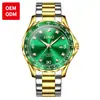 Potente Fábrica de Relojes con Stock Listo para Venta al por Mayor, Personalización OEM, Fabricación de Relojes de Cuarzo y Producción de Relojes para Hombre Como el Submariner Verde