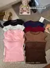 Camiseta de Manga Corta Pure Desire con Almohadilla en el Pecho para Mujer Verano 2025 Nuevo Estilo Ajustada Transparente Ligeramente Sexy