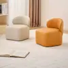 Sala de estar con balcón, Silla sofá individual perezosa, Silla sofá simple de ocio, Taburete retro giratorio de lujo ligero para tocador de dormitorio