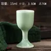 Taças de Vinho para Uso Doméstico, Taças de Cerâmica, Copos Pequenos, Taças de Vinho Antigas, Estilo Retrô Chinês para Brindes e Entretenimento de Convidados