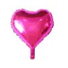 Balão metalizado de 5 polegadas 10 polegadas 18 polegadas decoração de casamento decoração de festa de aniversário cenário em forma de coração proposta de casamento amor folha de alumínio