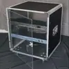 Rack de Servidor con Puerta Transparente 12U/16U Gabinete Simple 8U Estuche de Vuelo Gabinete para Equipo de Audio Montaje en Rack 20U Gabinete Móvil