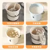 Balde de Agua Doméstico de Gran Capacidad con Tapa, Cubo Grueso de Almacenamiento de Agua Grande, Juego de Cubos para Dormitorio de Estudiantes, Cubo para Remojo de Pies y Lavandería