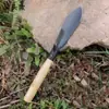 Paleta de jardinería de acero inoxidable para uso doméstico, adecuada para plantar flores, suculentas, plantas en maceta, cavar tierra, aflojar tierra, trasplantar y mover plantas