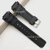 Adecuado para correa de repuesto de reloj electrónico para niños material PU negro correa de reloj deportivo de silicona una variedad de multitaalla