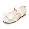Zapatos de Princesa de Malla Transpirable para Niñas para Salidas de Primavera y Verano, Zapatos Mary Jane con Velcros y Moño