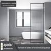 Fabricante de Porta Deslizante de Metal para Varanda de Cozinha Porta de Liga de Magnésio Titânio Porta de Vidro Porta Deslizante Minimalista Porta Fosca de Segurança
