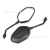 Espejo retrovisor de motocicleta War God 150, espejo retrovisor gran angular, espejo de marcha atrás, espejo retrovisor modificado de rosca recta de 8 mm/10 mm