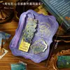 Marcador de Libro Retro Pintura al Óleo Recortado Van Gogh Metal Regalo Estudiante Regreso a Clases Regalo de Cumpleaños Clásico Creativo Regalo para Niña