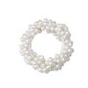 Cuerda para el cabello con cabeza de perla, anillo para el cabello de alta elasticidad, pulsera para mujer, doble uso, moda de celebridad de internet, sentido de alta gama, elegante liga para el cabello, accesorios para el cabello