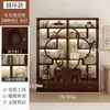 Nova Estante de Exibição Antiga Chinesa Novo Armário Espesso de Múltiplos Tesouros Armário de Exibição para Sala de Chá Parede de Fundo Armário Espesso de Vinho Prateleira de Armazenamento Divisória