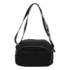 Bolso Bandolera de Tela de Nylon para Mujer Verano Nuevo Versátil Casual Moda Múltiples Compartimentos Bolsa de Maquillaje Bolso de Lienzo para Mamá