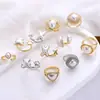 Anillo Retro Francés de Imitación de Perlas Mapebe para Mujer, Lujo Ligero, Moda Exquisita, Personalidad para el Trabajo, Joyería de Mano con Diseño de Nicho