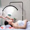 Lâmpada de beleza LED mais vendida internacionalmente, luz suplementar para arte de unhas, extensão de cílios e tatuagem, luz suplementar em forma de U LED curva para piso, proteção para os olhos