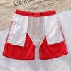 2022 Verão Comércio Exterior Novos Homens Cor Sólida Casual Shorts Cross-border Roupas Masculinas com Intranet Calças de Cinco Pontos Calças Grandes