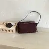 Bolsa Transfronteiriça Estilo Coreano Camurça Veludo 2025 Outono/Inverno Nova Simples Versátil Bolsa Cilindro Almofada Nicho Fosco Bolsa de Mão