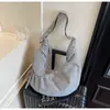 Bolso Cruzado Ligero Casual de Cuadros con Cordón Bolso de Hombro Deportivo para Viajes y Commuting Bolso Dumpling de Cuadros y Lunares