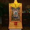 Buda Sakyamuni Buda Buda Buda Buda de la Medicina Buda de Cuatro Brazos Guanyin Dios Amarillo de la Riqueza Madre Verde Thangka Pintura Colgante 120cm