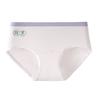 Ropa interior sin rastro para mujer, cintura de algodón 10A, entrepierna de algodón antibacteriana, 2024, nuevos pantalones cortos triangulares de talla grande para niñas, cabeza