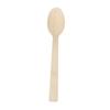 Set de Cuchillo, Tenedor y Cuchara Desechables de Bambú, Tenedor para Pasta y Fruta Empaquetado Individualmente, Engrosado 17cm Logo Personalizable