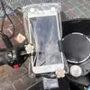 Soporte para Teléfono Móvil Bolsa Impermeable con Pantalla Táctil, Bolsa Impermeable para Repartidores, Funda Impermeable Recargable para Teléfono Móvil