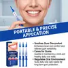 Gel para cuidados bucais, fórmula suave, limpa os dentes, refresca o hálito, proporciona conforto oral, cuidado diário conveniente