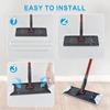 Adecuado para Mopa Vileda Paño para Mopa Vileda H2Pro Repuesto de Paño para Mopa O-Cedar Paño de Fibra Adhesiva