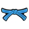 Adesivos Decorativos Planos Pequenos de Kung Fu Chinês Mais Vendidos para Bolsas e Sapatos Acessórios de Joias DIY Patches de Borracha Macia de PVC Desenho Animado
