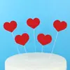 Decoración de pastel de lazo de doble capa de EVA tridimensional Red de esponja para pastel Lazo rojo Decoración para pastel de cumpleaños Boda Enchufe