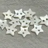 Accesorios de Botones de Concha Natural en Forma de Estrella para Ropa Infantil, Tejidos, Camisas y Cárdigans