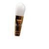 Pincel Original para Maquiagem de Cabeça Pincel para Base em Formato de Língua Material Plástico Tubo de Alumínio Dourado Pincel de Beleza Base Líquida