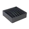 Caja de almacenamiento para ropa interior color rosa beige de cuatro piezas caja de almacenamiento de tela para calcetines caja de almacenamiento para sujetadores 6 compartimentos 7 compartimentos 8 compartimentos 2