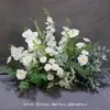 Arreglos Florales de Boda Estilo Bosque, Macetas Colgantes, Flores de Seda, Decoraciones de Pasillo, Decoraciones para la Ceremonia de Entrega del Coche de Boda, Escaparates, Plantas Verdes