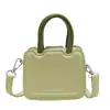 Bolso bandolera vintage portátil para galletas, moderno y elegante, para mujer, bandolera de hombro combinable, pequeño, cuadrado, 2023